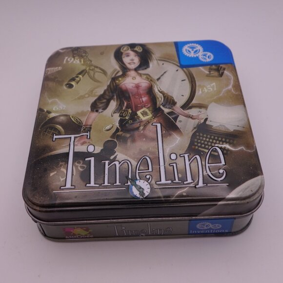 Timeline Inventions Game in French with Tin - Picture 1 of 15